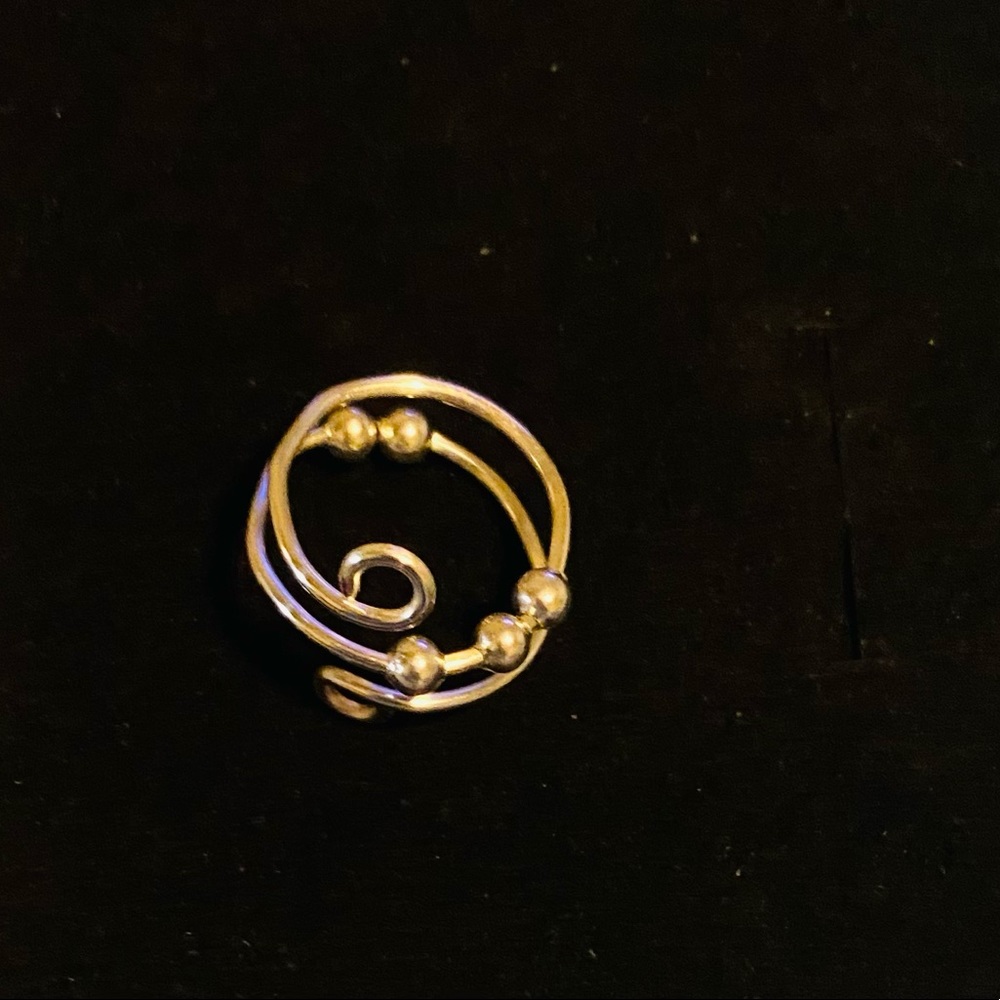 Silver Fidget ring - Picture 3 of 4